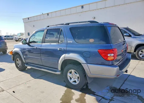 2001 Toyota Sequoia Sr5 z USA, uszkodzony, nr VIN 5TDBT44AX1S045407